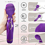 Spiral Caress - Wand-vibraattori py�rivill� helmill�