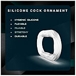 Nanma The Mightier - Silikoninen penisrengas, sile�