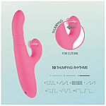 Nanma Twice the Joy - Vibraattori klitoriskiihottimella