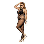 OhYeah - Catsuit, halterneck, Plus Size