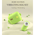 KOVIDA - Imev klitoriskiihotin desinfioivalla kotelolla, vihre