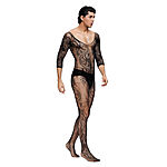 OhYeah - Miesten pitsikuvioitu verkkoasu hihoilla