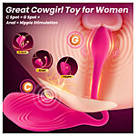 SOHIMI Manta - Vrisev silikonialusta anaalikiihottimella