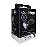 Ouch Amethyst Purple - Metallinen anaalitappi 