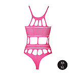 Ouch - UV-valossa hohtava body, pinkki