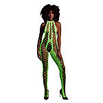 Ouch - UV-valossa hohtava catsuit, vihre
