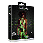 Ouch - UV-valossa hohtava catsuit, vihre