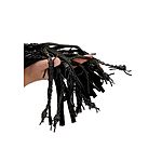 PAIN - Leather suede barbed wired flogger