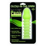 Silicone Penis Extension - Glow in the dark