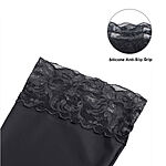 OhYeah - Keinonahkaiset Stay Up-sukat, Plus Size