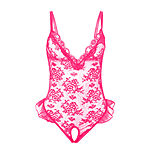 OhYeah - Naisten Sexy Body, avohaara, pinkki