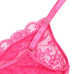 OhYeah - Naisten Sexy Body, avohaara, pinkki