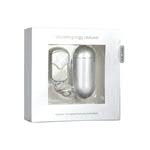 Vibrating Egg Deluxe, Silver