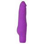 Silicone Penis Vibraattori, Lila