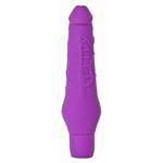 Silicone Penis Vibraattori, Lila