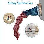 Alien Toys Magmaroon - Fantasiadildo imukupilla