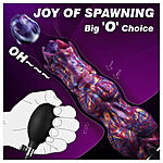 Alien Toys Elyndor - Fantasiadildo + munasetti