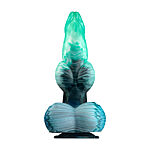 Alien Toys Pelagor - Pumpattava dildo imukupilla