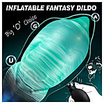 Alien Toys Pelagor - Pumpattava dildo imukupilla
