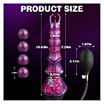 Alien Toys Monster - Fantasiadildo + munasetti