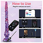 Alien Toys Endoscopy - Fantasiadildo kameralla