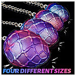 Alien Toys Eggseth - Silikonimuna ketjulla, L