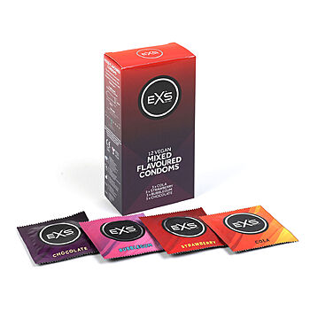 EXS Mixed Flavoured - Makukondomi 12 kpl