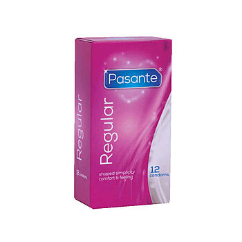 Pasante Regular - Kondomi, 12 kpl - kuva