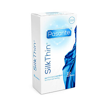 Pasante Silk Thin - Kondomi, 12 kpl - kuva