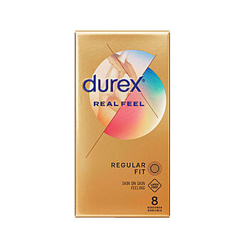 Durex Real Feel - Kondomi, 8 kpl - kuva