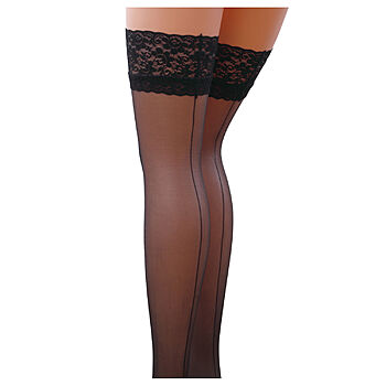 Passion ST022 - Stay Up -sukat, musta - kuva