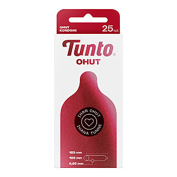 Tunto Ohut - Kondomi, 25 kpl