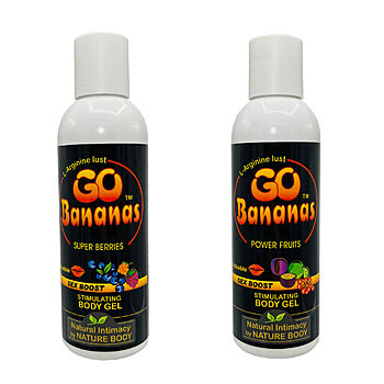 Nature Body Go Bananas - Stimuloiva makuliukuvoide, 100 ml