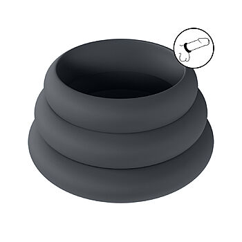 Wide O - Penisrengassetti, S/M/L