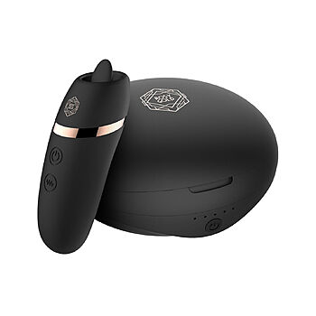 Rosy Gold Dual Stimulator - Kaksip&auml;inen klitoriskiihotin - kuva