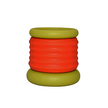 Kiotos KSB - Kahden penisrenkaan setti, puna-vihre&auml; - kuva