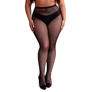 OhYeah - Avoverkkosukkahousut, Plus Size - kuva