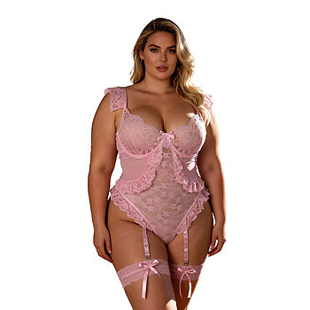 OhYeah - Naisten Sexy Body r&ouml;yhel&ouml;ill&auml;, Plus Size - kuva
