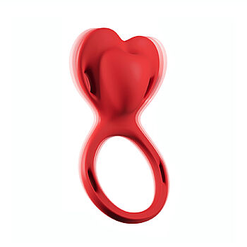 SOHIMI Sweetheart - Värisevä penisrengas valjailla