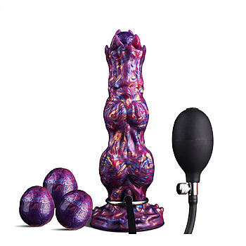 Alien Toys Elyndor - Fantasiadildo + munasetti