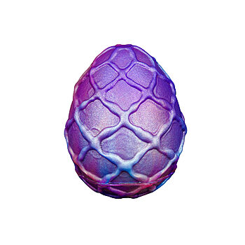 Alien Toys Eggnom - Silikoninen muna, S - kuva