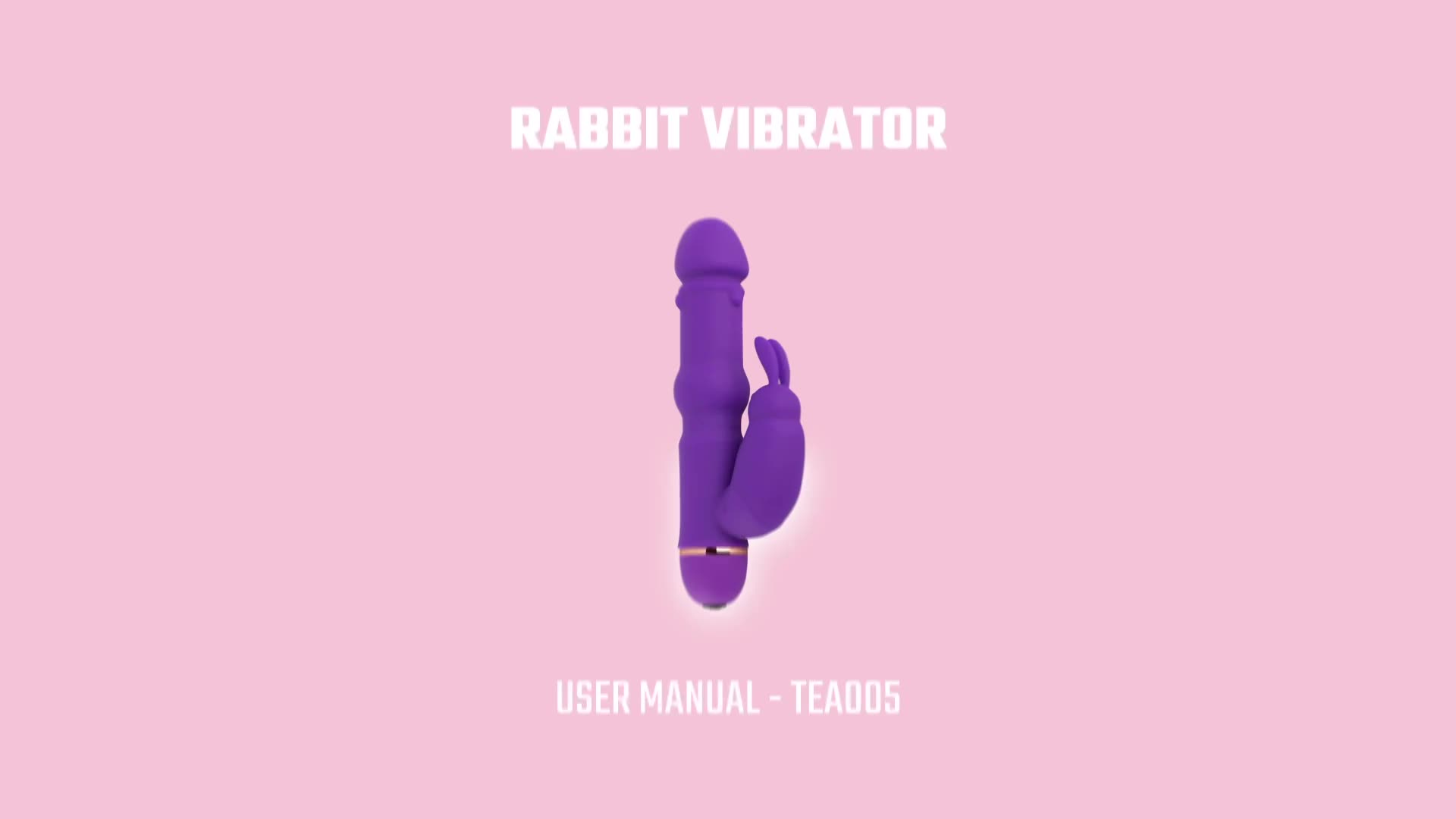 Tuotteen Teazers - Rabbit-vibraattori, lila esittelyvideo 1