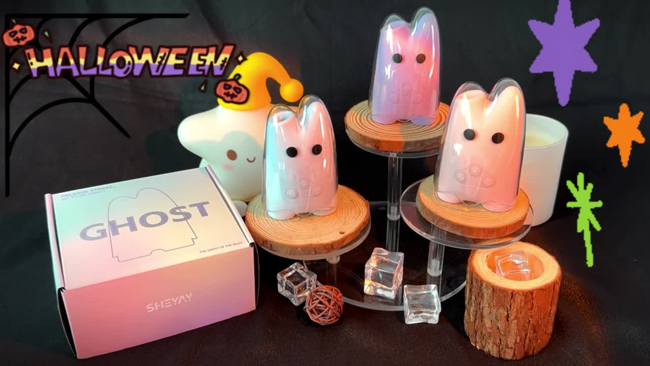 Tuotteen KOVIDA Ghost - Imev� ja v�risev� klitoriskiihotin esittelyvideo 1