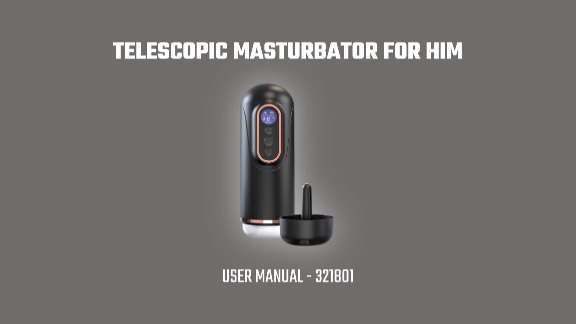 Tuotteen Teazers - Teleskooppinen masturbaattori v�rin�ll� esittelyvideo 1
